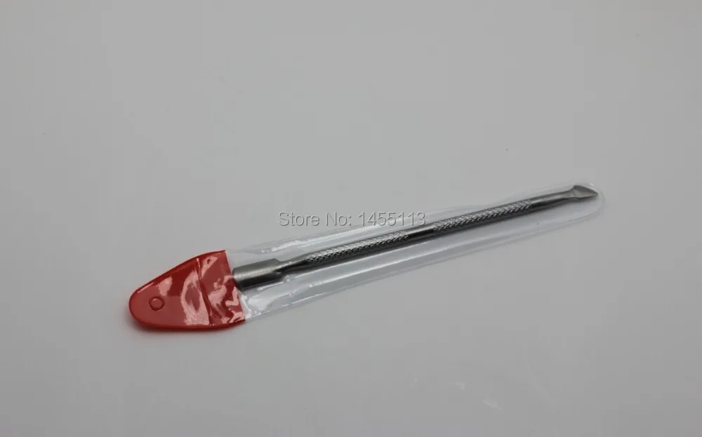 1pcs Cuticle Pusher Stainless Steel Spoon Pusher Cuticle Manicure Nail Art Tools Nail Cleaning Under Nail Cuticle