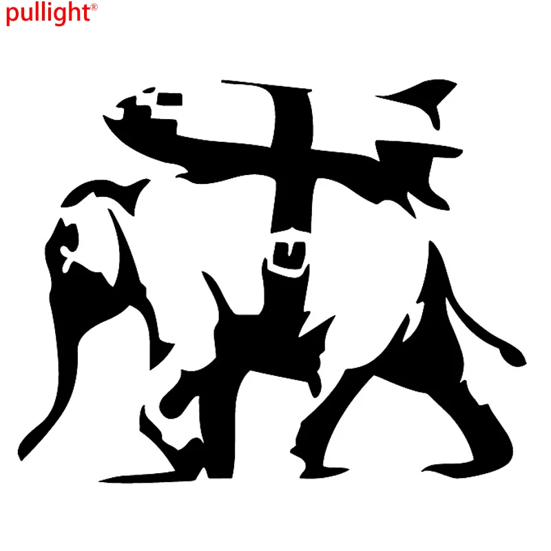 

15*12 см слон бомба модная Личность креативный автомобильный Стайлинг Автомобильная наклейка мотоциклетная фотография автомобиля