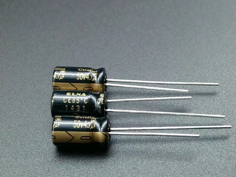 2020 hot sale 10pcs/30pcs New stock Y ELNA ROA Cerafine 4.7uF/50V origl authentic audio electrolytic capacitors free shipping