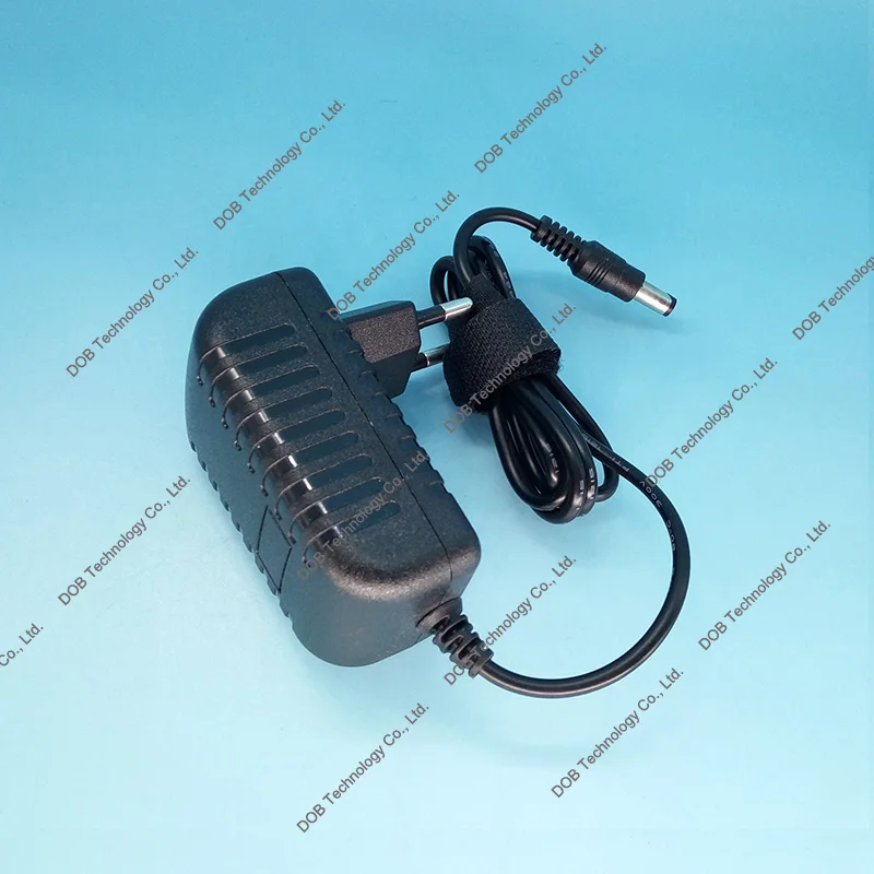 Adaptador de fuente de alimentación, enchufe europeo con 5,5x2,1mm, 12v, 2A, 5 unidades por lote, novedad