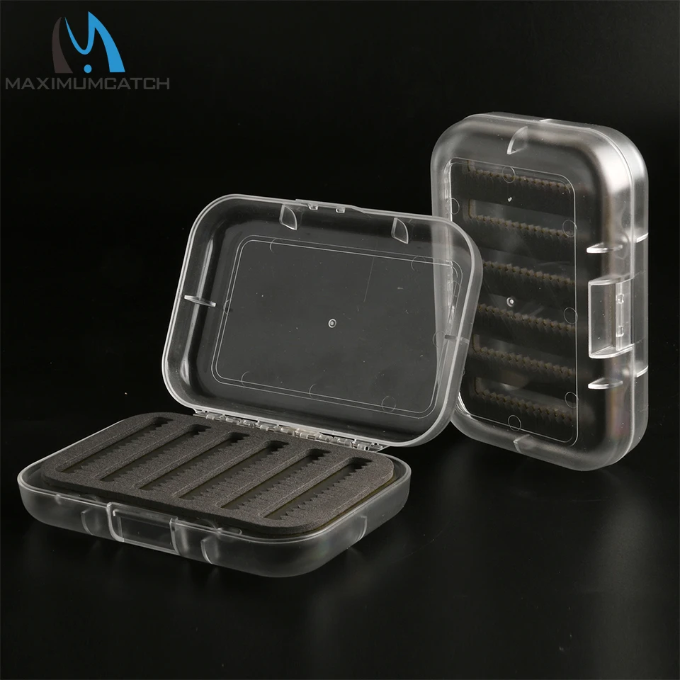 

Maximumcatch CBT Fly Box Пластиковые прозрачные качели с тонкой пеной 125*88*32 мм