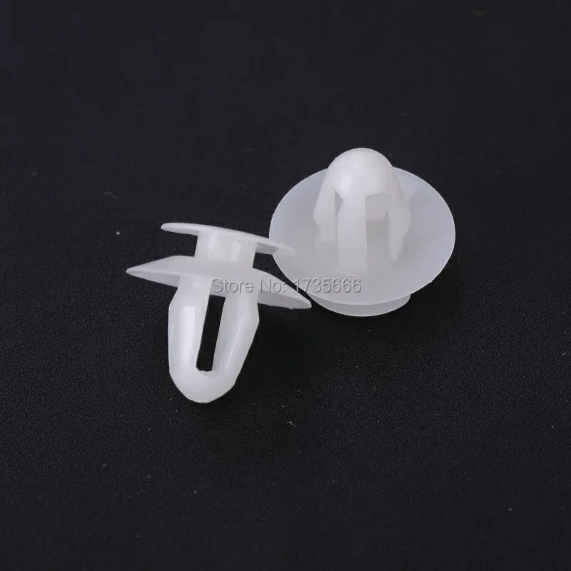 

500x White Nylon 003-988-41-78 Trim Panel Retainer Car Clips Door Panel Clips For Mercedes Benz 18x11x8mm