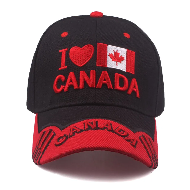 [YARBUU]2019 new fashion brand baseball cap Flag Of Canada Hat Snapback Adjustable Mens Letter Embroidery Baseball Caps