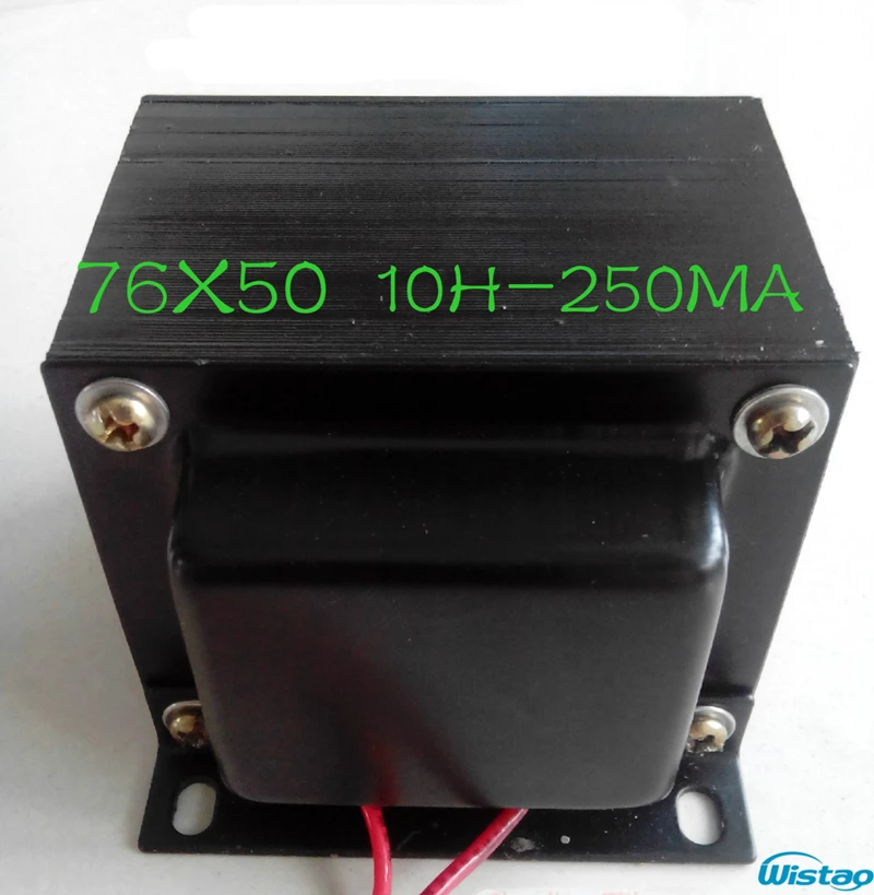 IWISTAO-bobina de obturador de amplificador de tubo, cable OFC puro con cubierta de escudo para amplificador de tubo, filtro de Audio, HIFI, bricolaje, 10H/250mA, 1 ud.