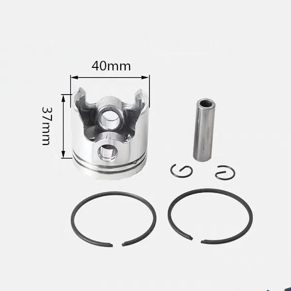 

40mm Piston Pin Ring Set For 40-5 43cc BC430 CG430 1E40F-5 Brush Cutter Trimmer Mower 10mm Pin