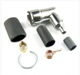 Rcexl Spark Plug Caps and Boots for NGK -BMR6A-14MM KIT