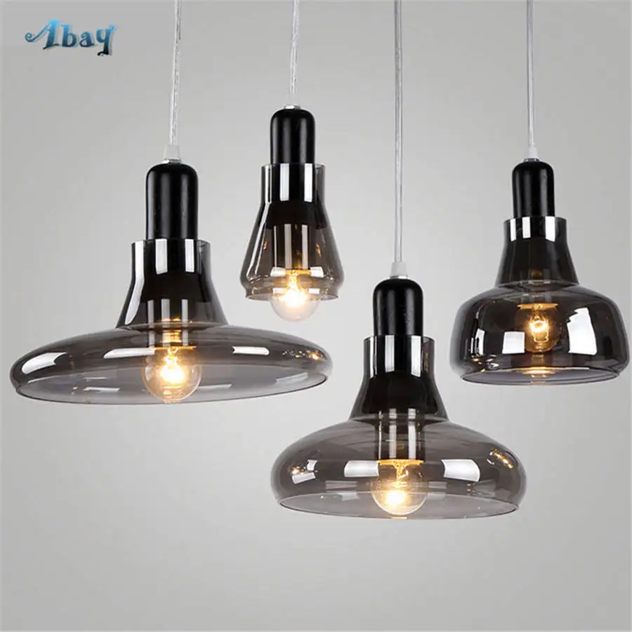 

American Minimalism led glass pendant lights for living room bedroom country home deco hanging lamp kitchen bar light fixtures