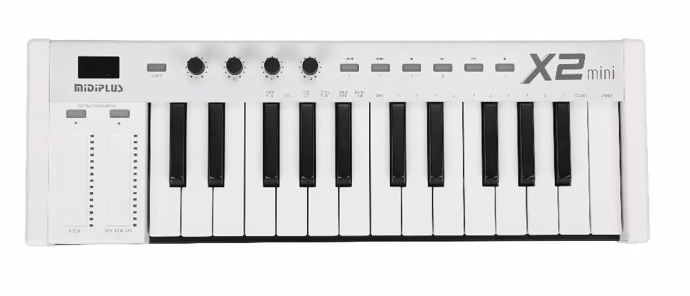 

midiplus X2 mini Keyboard Controller 3', 25 keys white