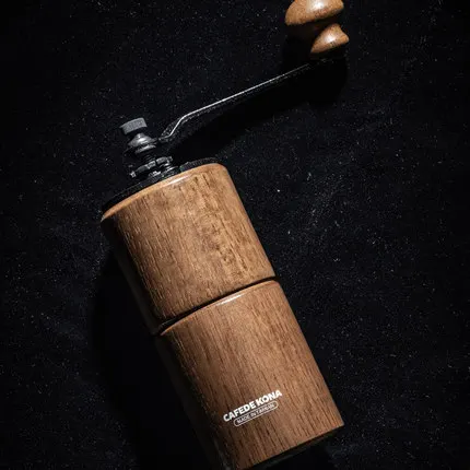 CAFEDE كونا دليل طحن حبوب البن الفاصوليا آلة طحن مسحوق طحن الحديد الزهر النواة سمك هو قابل للتعديل