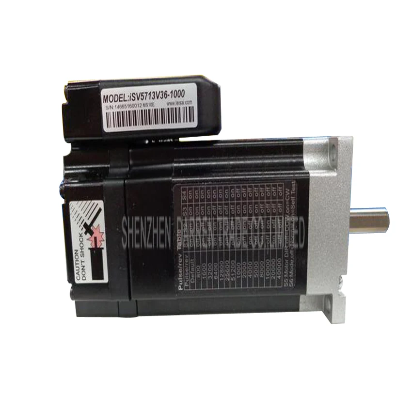 1PC Hot 130W servo motor ISV5713V36-1000 Servo Motor 3000 RPM Rated Speed CNC save place encoder 1000 line