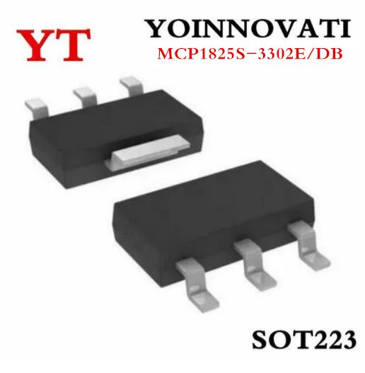  10pcs/lot MCP1825S-3302E/DB MCP1825S-3302E MCP1825S 1825S-3302 1825 SOT223  IC Best quality