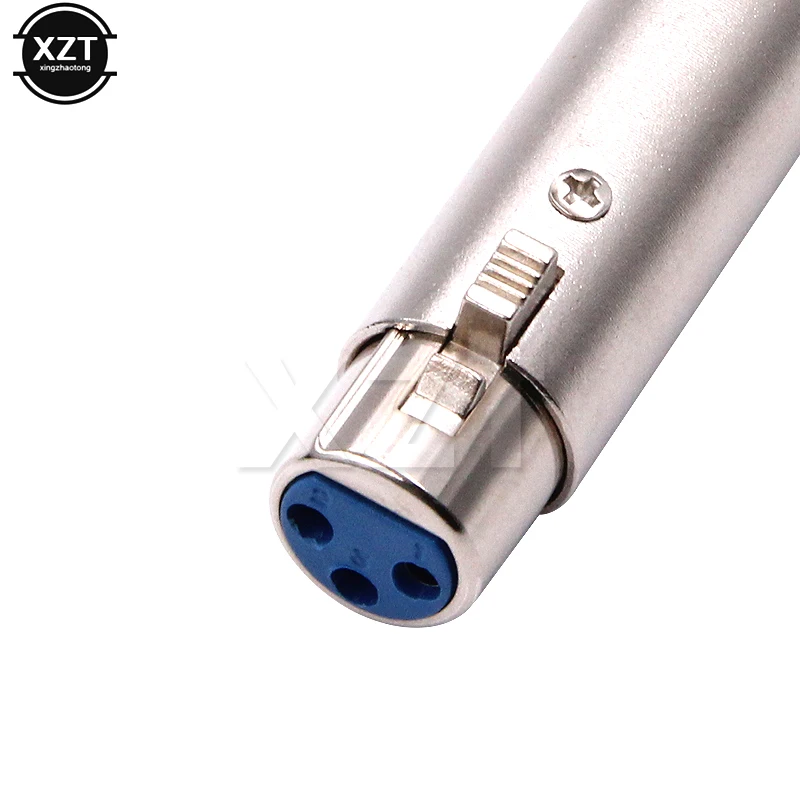 أحدث 3 دبوس XLR أنثى إلى XLR أنثى وصلة مرفاع ميكروفون كابل مكبر الصوت موسع تمديد محول موصل