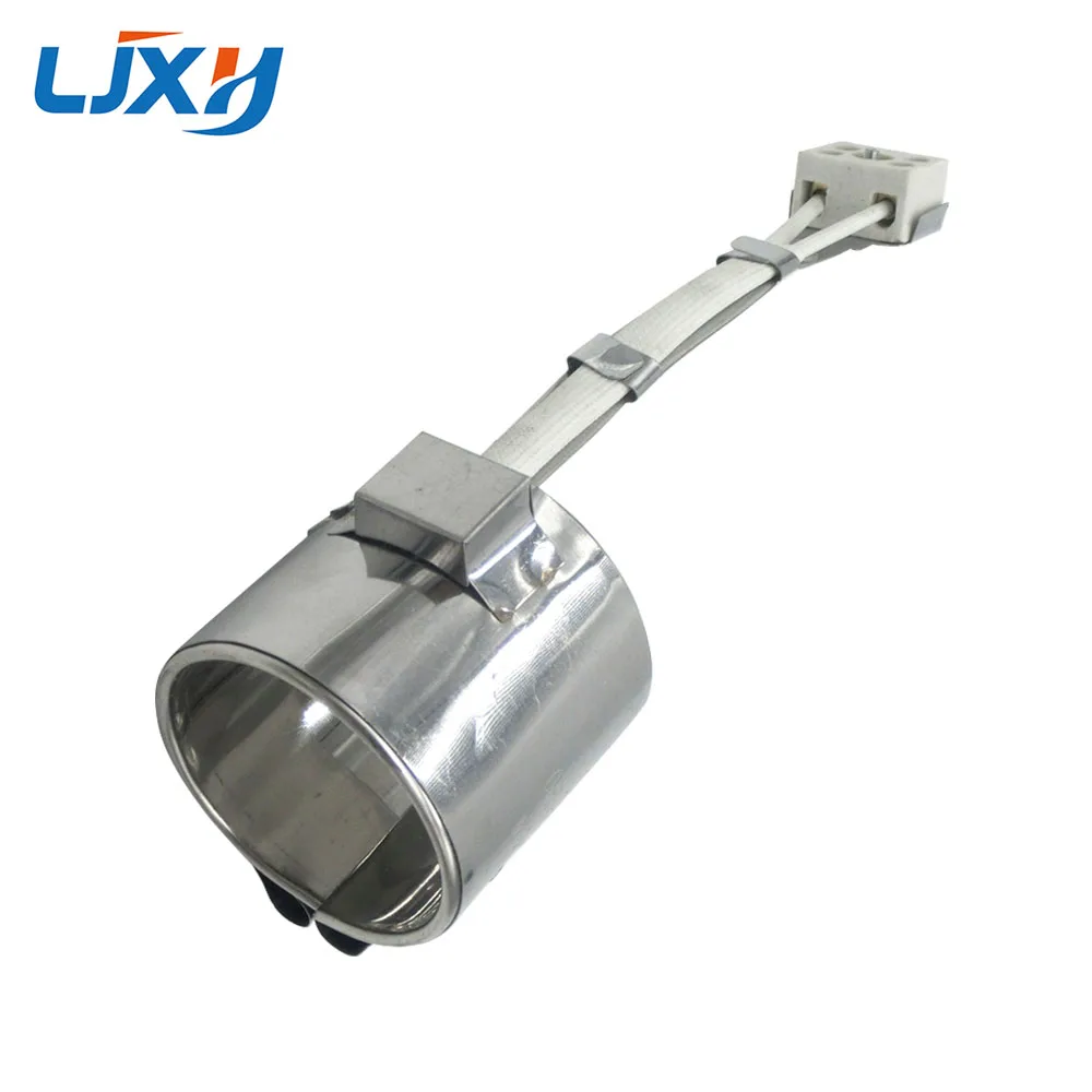 LJXH Electric Heating Element 50x50mm/50x55mm/50x60mm/50x70mm Band Heaters Stainless Steel 240W/260W/280W/320W Wattage