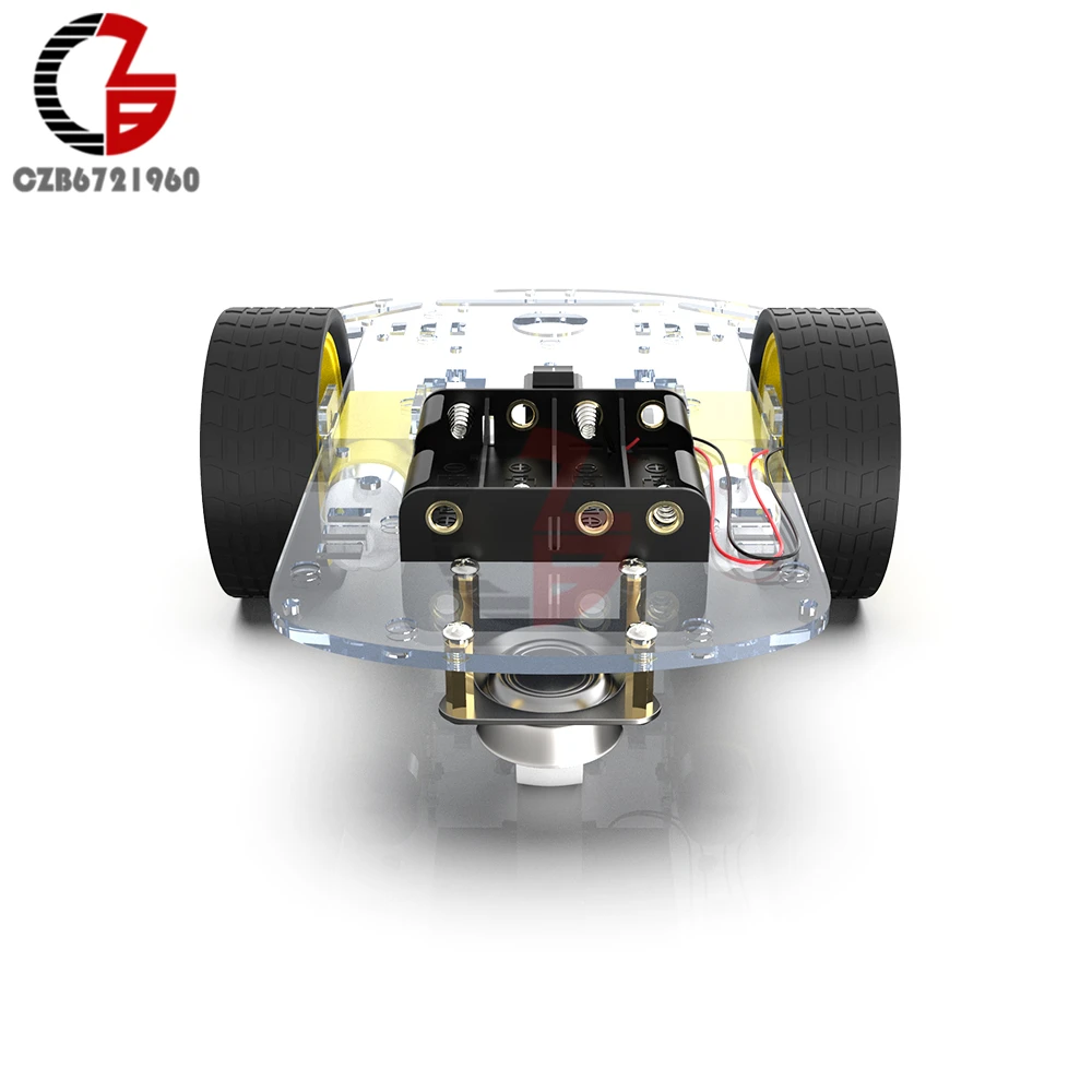 Smart Robot Car 2WD Motor Chassis Tracing Car Kits Speed Encoder with DC Motor Battery Box for Arduino Diy Kit