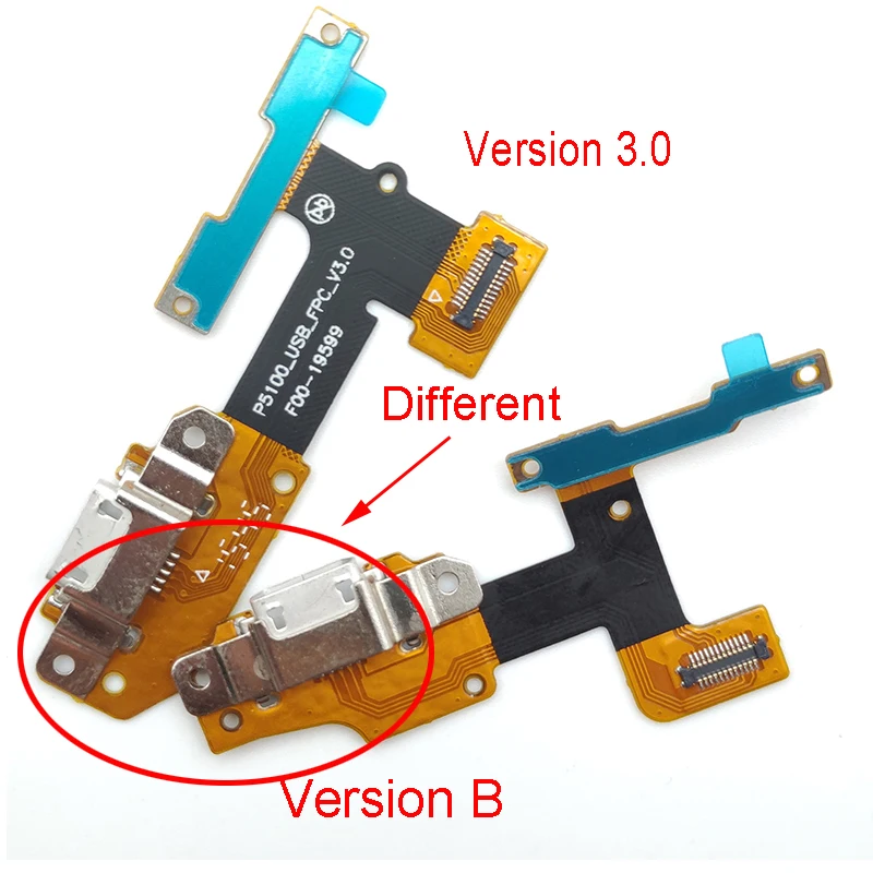 New Port USB Charging Dock Connector Flex Cable For Lenovo YOGA Tab 3 YT3-X50L yt3-x50f yt3-x50 yt3-x50m p5100_usb_fpc_v3.0