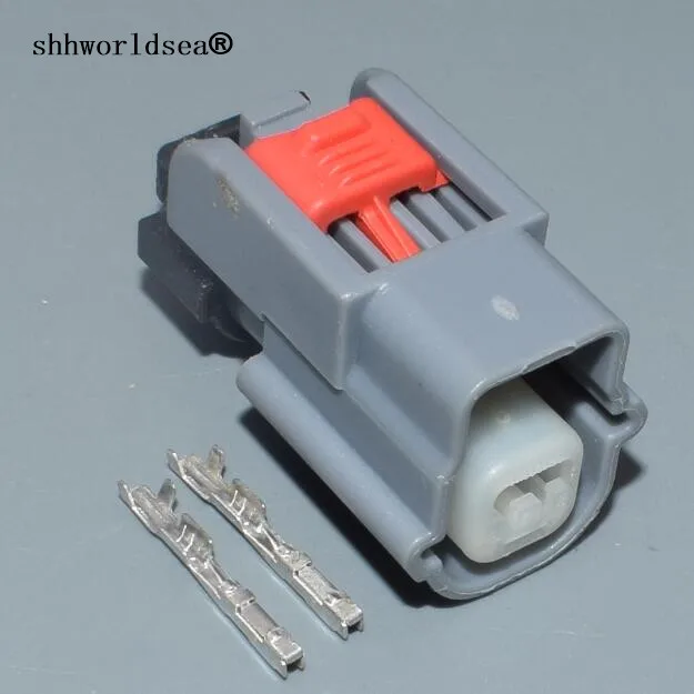 

shhworldsea 1.5mm female 2pin Sensor Plug Female Connector For Buick Excelle Chevron Cruze Malibu