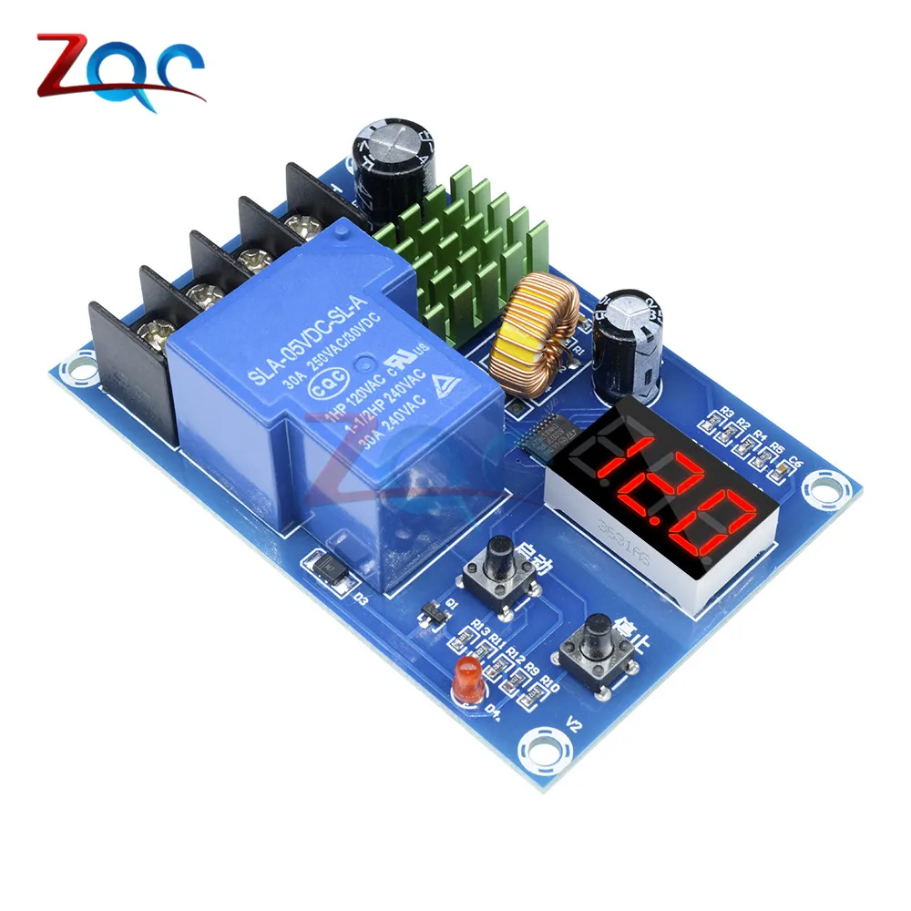 XH-M604 Battery Charger Control Module DC 6-60V Storage Lithium Battery Charging Control Switch Protection Board