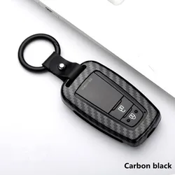 Zinc alloy Remote car Key Cover Case For Toyota CHR C-HR Prado 2017 2018 Prius Camry Corolla RAV4 2018 Accessories