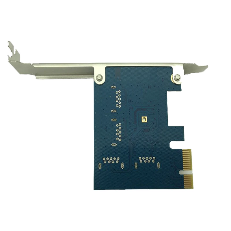 Imagem -02 - Placa de Conversor de Placa de Expansão Portas Usb 3.0 Pci-e Express 1x para 4x Adaptador Pcie x1 Riser Cartão para Máquina de Mineração de Bitcoin Btc