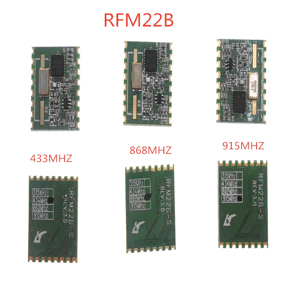 RFM22B RFM22BW| Posts -S2 | SMD-S1 | DIP-D | Wireless transceiver module | FSK | 433 | 868 | 915M