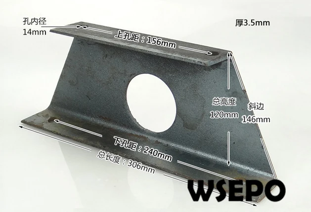 

OEM Quality! Standing Support/Foot for ZS1110/ZS1115 4 Stroke Small Water Cooled Diesel Engine