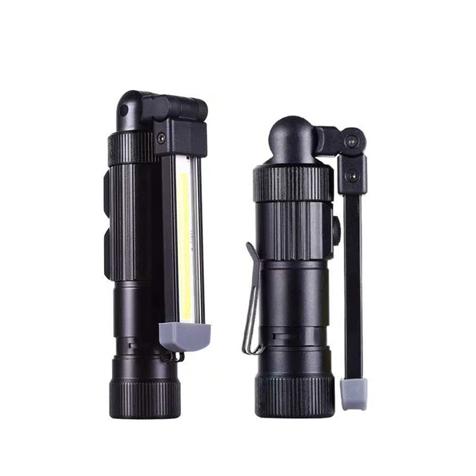 Swayboo oświetlenie robocze COB wodoodporna akumulatorowa lampa robocza ze stopu aluminium lampa kontrolna USB do ładowania codzienne przenośne światło LED