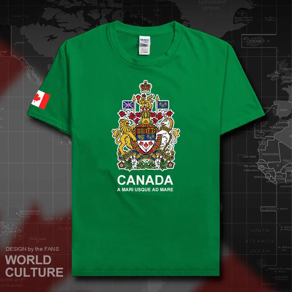 Canada Canadians t shirt men jerseys 2018 new t-shirts 100% cotton nation team fans sporting tops tees gyms clothing homme CA 20