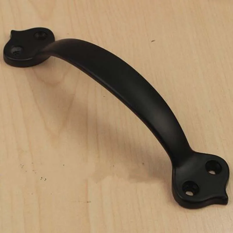 

Modern simple kitchen cabinet handle 100MM drawer pull black dresser cupboard wardrobe furniture handles pulls