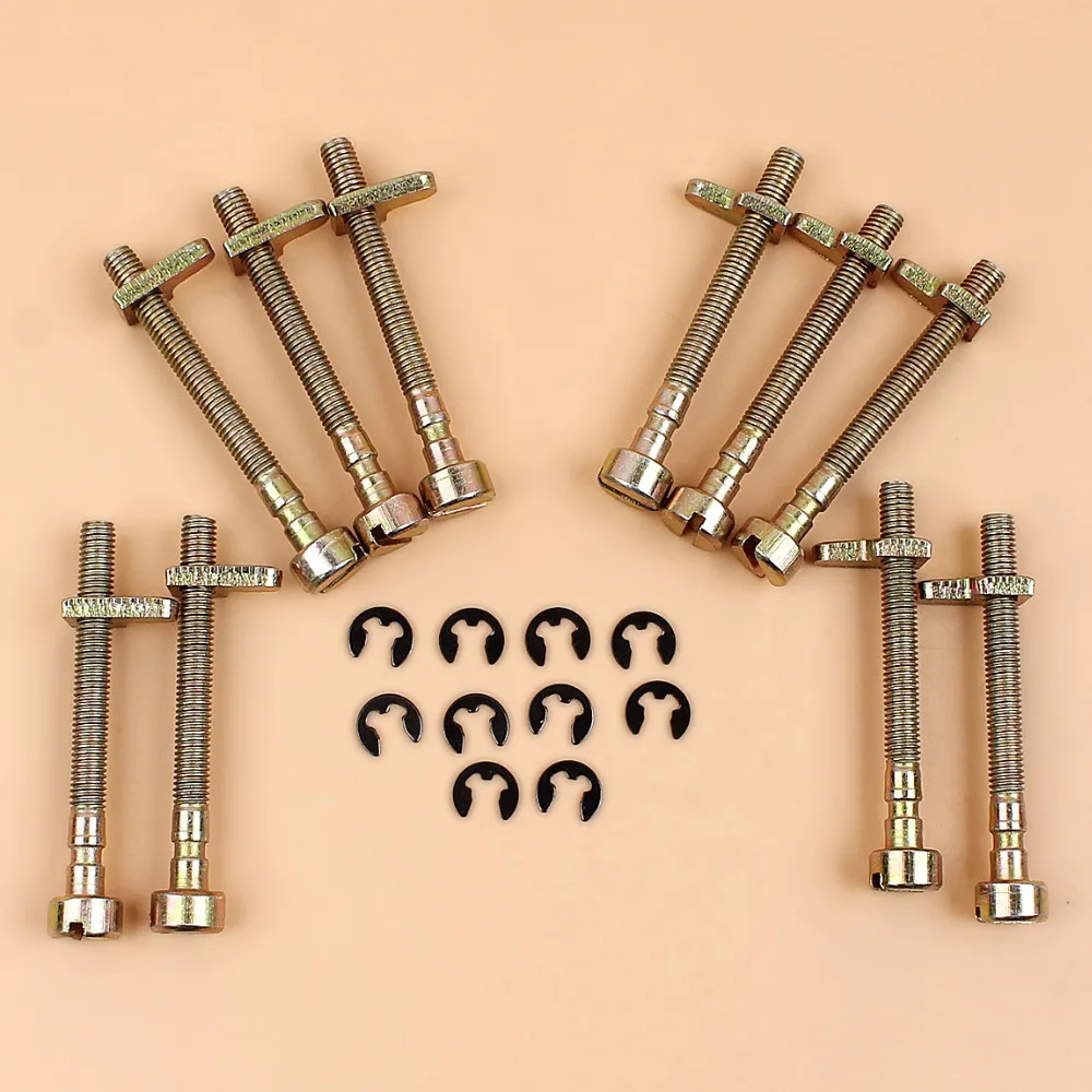 10Pcs/lot Chain Tensioner Adjuster Screw For McCulloch 335 338 435 436 438 440 441 442 444 Chainsaw