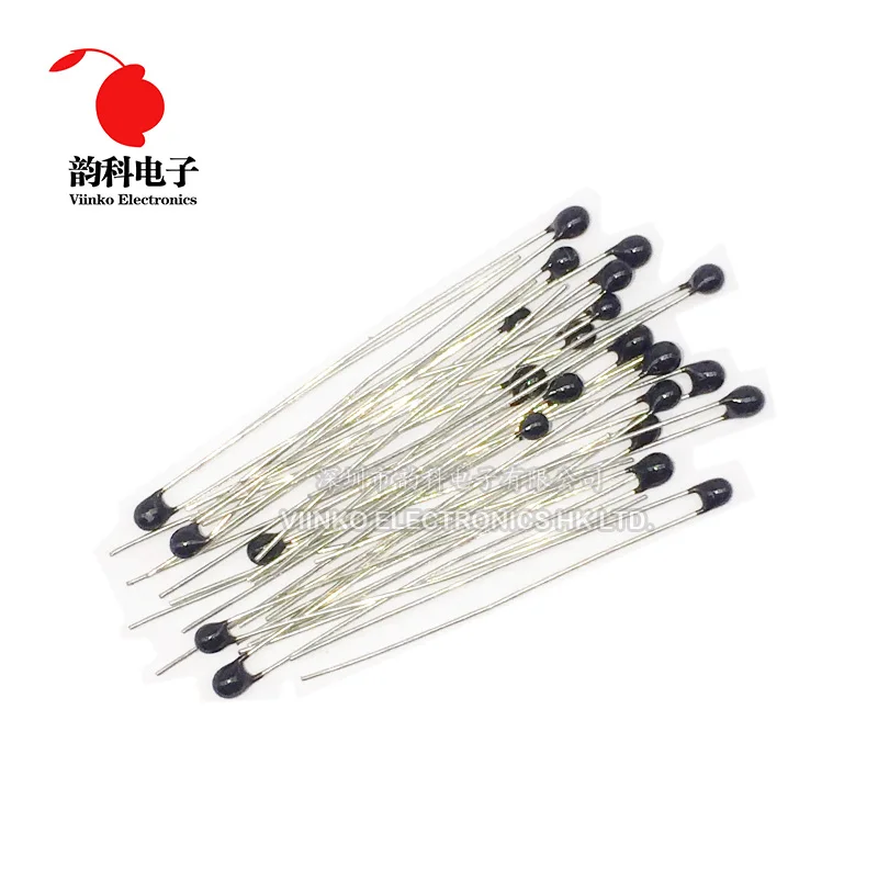 100pcs NTC-MF52AT MF52AT MF52 3950 1% 10K 100K ohm NTC Thermistor Temperature Sensor Thermal Resistor