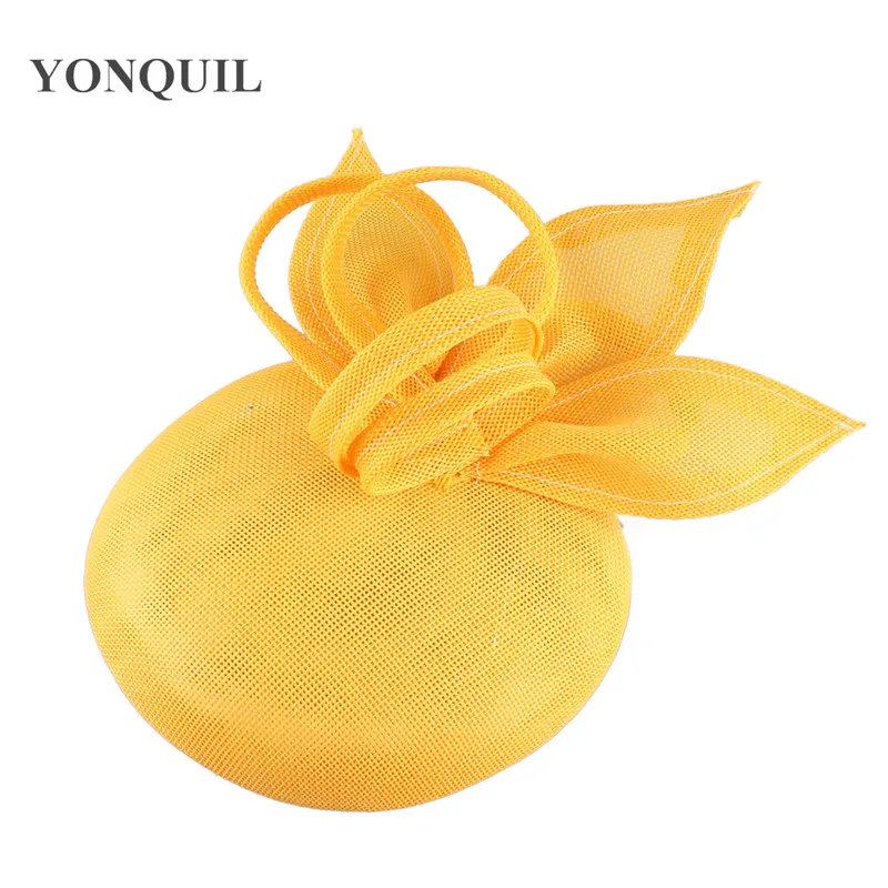 Lila Nachahmung Sinamay Fascinator Kopf bedeckung für Kentucky Derby Kirche Hochzeits feier Rennen Frauen Braut ereignis Anlass Hut – Detail 31