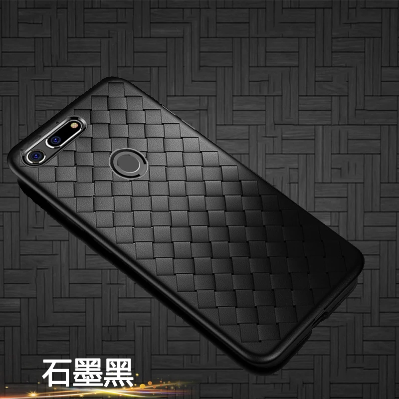 For Huawei Honor View 20 Case Luxury BV Grid Weaving Slim Protective back cover case for huawei honor V20 full cover phone shell