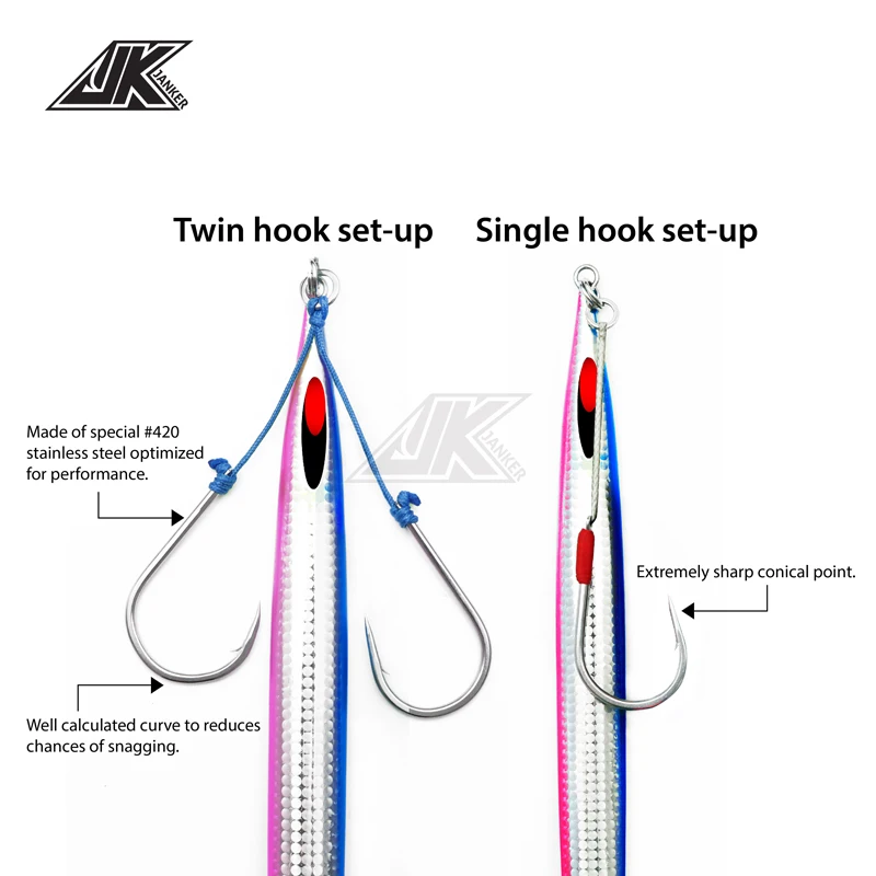 JK 4X Heavy Ground Jigging Hooks Slow Big Game Fishhook Tying Hole Steel Sea Fishing Fish Hook Japan Fishing Articles 7/0 - AliExpress 18 JK 4X Heavy Ground Jigging Hooks Slow Big Game Fishhook Tying Hole Steel Sea Fishing Fish Hook Japan Fishing Articles 7/0 - AliExpress 18