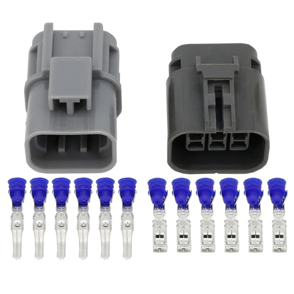 

6 Pin 2.8mm series waterproof car connector with terminal DJZ7067-2.8-11/21, 7122-1864-40 & 7223-1864-40