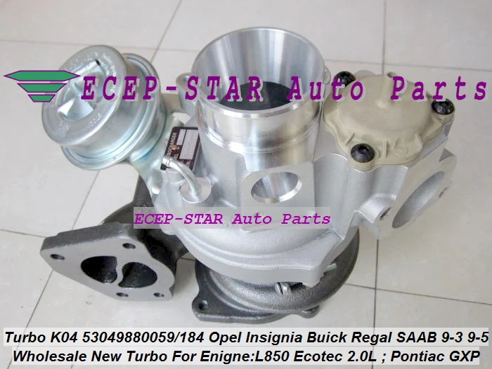 

K04 53049880200 53049700200 Turbo For Opel GT L850 Insignia A20NHT Pontiac Solstice GXP For Buick Regal Verano 2.0L NO actuator