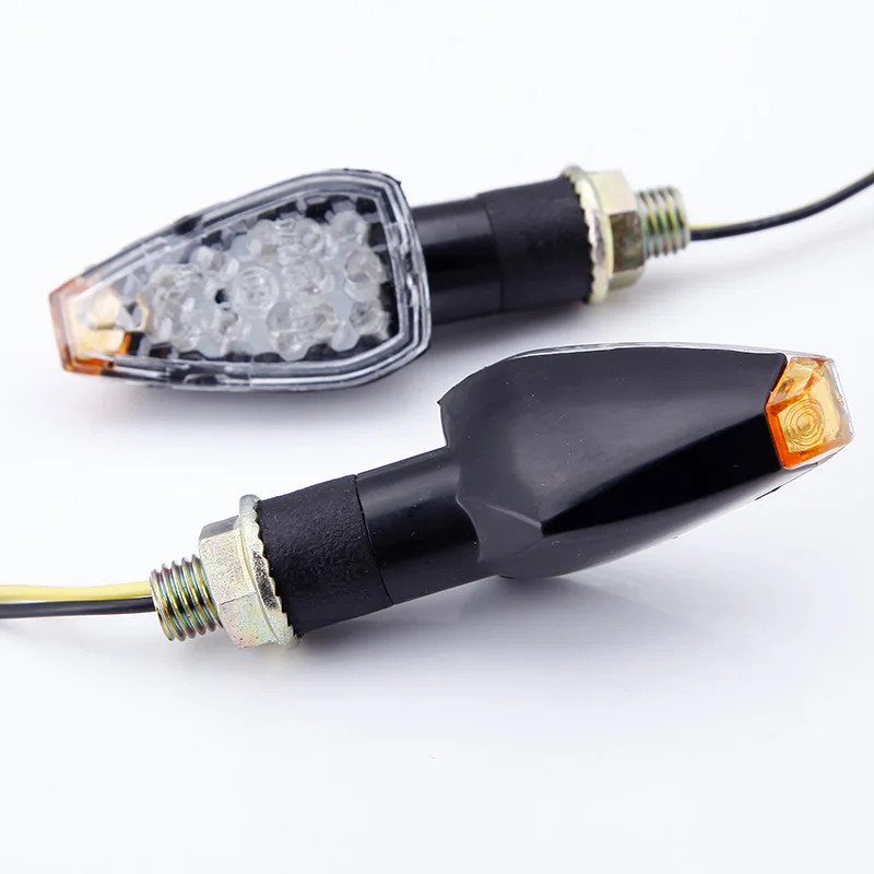 

Motorcycle Turn Signal 14 LED 12V 2W Moto Flasher For Dual Sport Suzuki TS DR DRZ DR350 DR650 DRZ400 GS DL Z GSXR