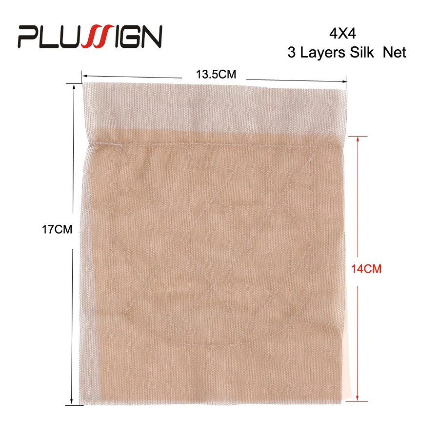 Top Silk Base Lace Net Foundation for Making Wigs