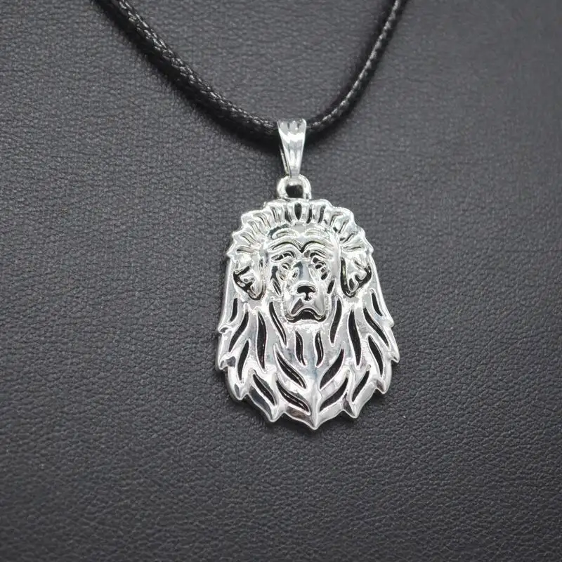 Women's Jewelry Rope Chain Alloy Dog Necklaces Metal Tibetan Mastiff Pendant Necklaces For Women