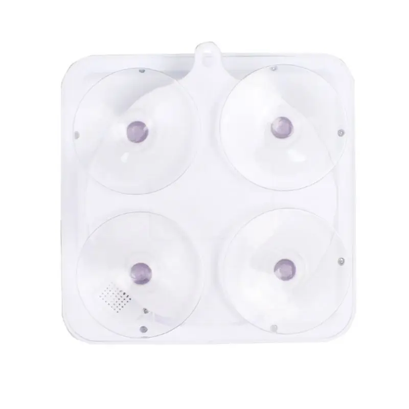 Waterproof Digital Bathroom Shower Wall Clock Thermometer Humidity Time Display