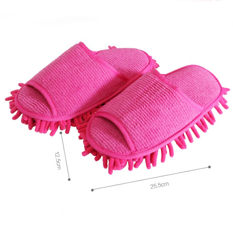 Microfiber Funny Bedroom Accessories House Women Men Novelty Slippers Style Mops Sock Floor ground Cleaning tools 4 colors