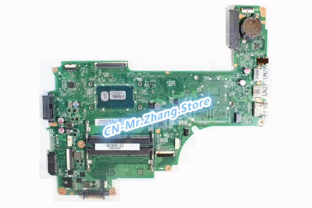 

Used SHELI FOR Toshiba C55-C5380 C55-C Series Laptop Motherboard A000393940 W/ I3-4005U CPU DABLQMB16B0 DDR3