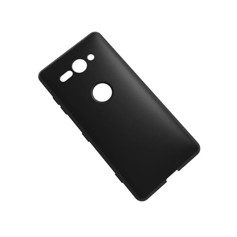 black matte Skid-proof Soft TPU Silicone Case Cover for Sony Xperia XZ2 Compact