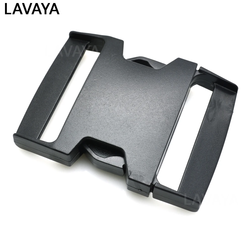 1pcs Webbing Size 60mm Plastic Flat Side Release Buckles Adjustable Straps