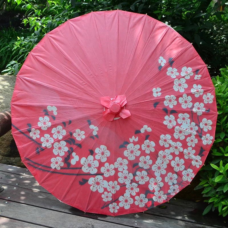 84cm 33inch New Adult Size Long-straight Traditional Japanese Paper Umbrellas Wedding Souvenir Parasol Free Shipping SN853