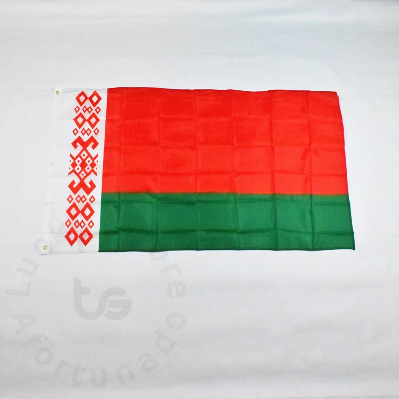 Belarus 90*150cm Banner   for meet Parade party Hanging  National flag Belarus   Decoration banner