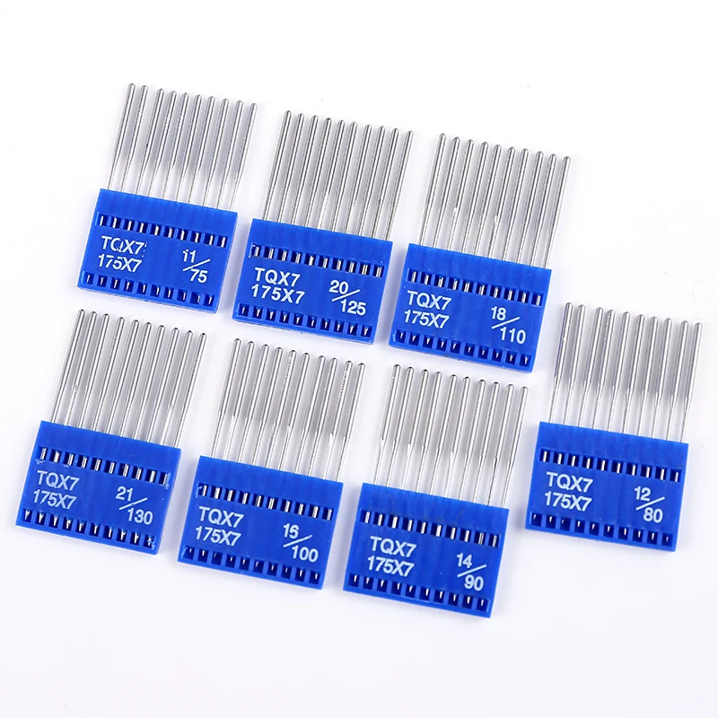 100pcs TQX7 TQ7 175X7  90/14# 16# 18# 11# 12# 9# QXYUN sewing needles accessory for  industrial sewing machine