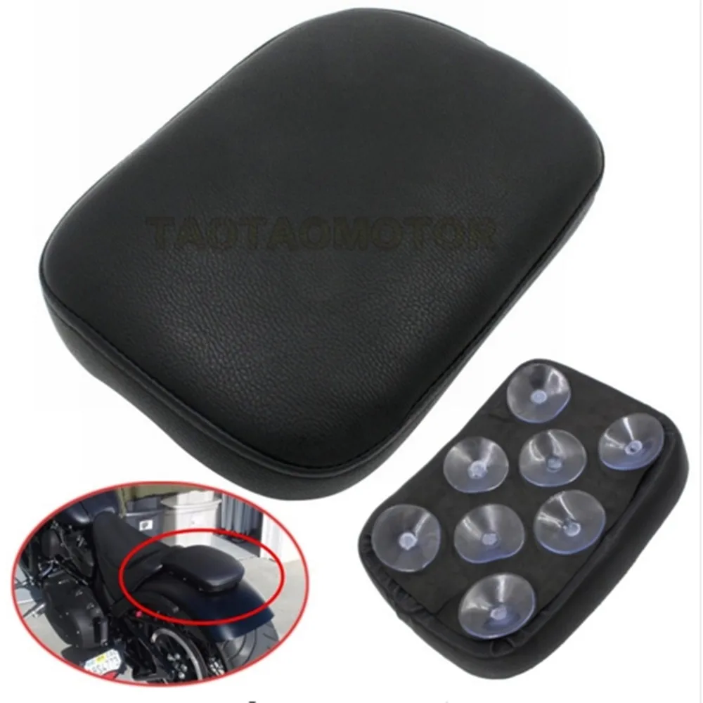 For Harley Davidsion Accessories Street Glide Dyna Sportster Softail Touring XL 883 1200 Rear Passenger Cushion Pillion Pad Seat