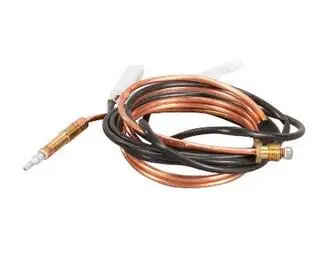 

0C3162 ELECTROLUX ZANUSSI GAS FRYER THERMOCOUPLE WITH INTERRUPTOR WIRES ATTACHED