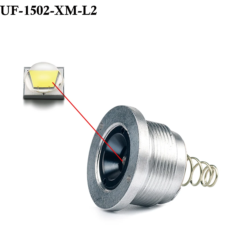 

UniqueFire UF-1502 XM-L2 1200LM LED Drop in Pill White Light Led 5Mode(H/M/L/Strobe/SOS)Operated Strong Lamp Holder