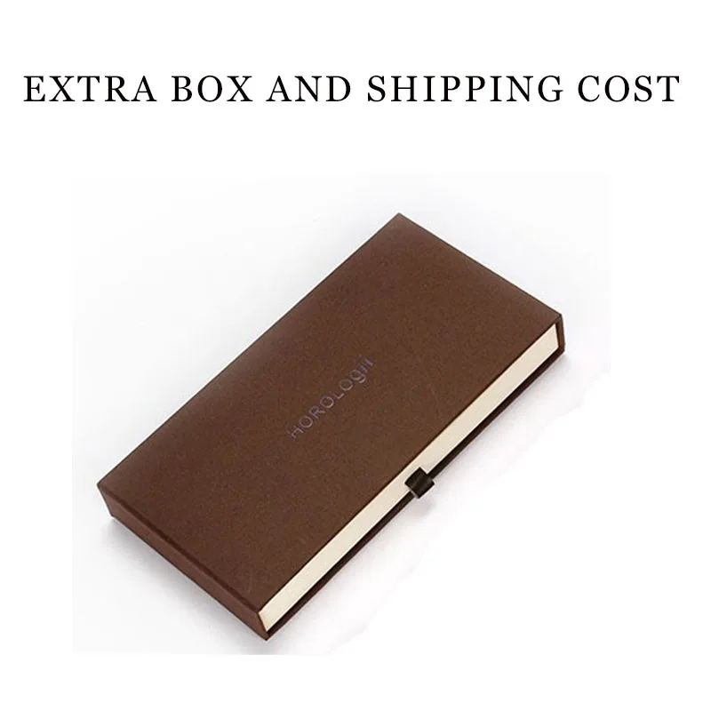 

Extra cost of box and extra cost of shipping cost of box